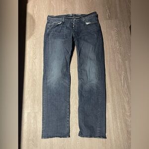 7 For All Mankind Jeans 36x32 straight denim button fly